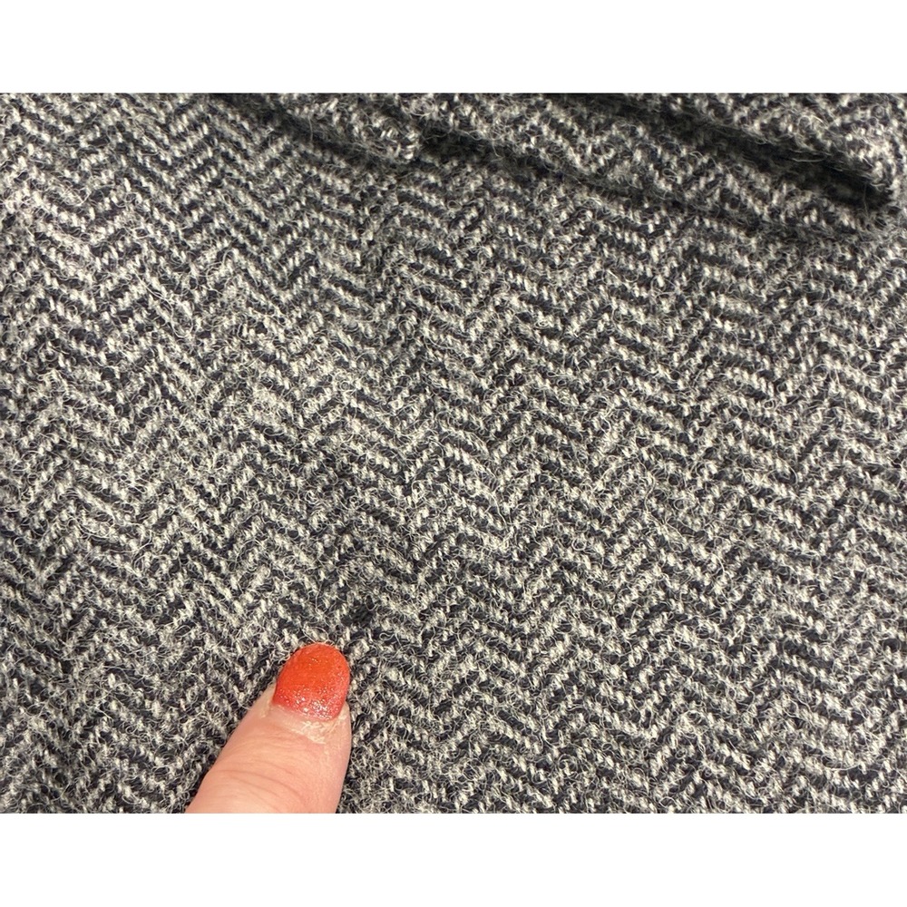 J.Crew Ludlow Moon Herringbone Tweed Wool Blazer 38R Gray Sport Coat Preppy - Picture 16 of 16